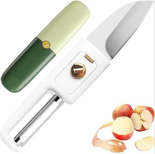 2 in 1 Fruit Knife & Peeler